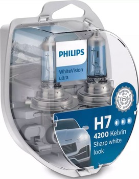 PHI 12972WVUSM - ŻARÓWKA H7 55W WHITE VISION 4200K ULTRA 2 SZT - Aktyw  części samochodowe